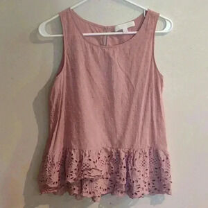 Adyson‎ Parker mauve tank top size small